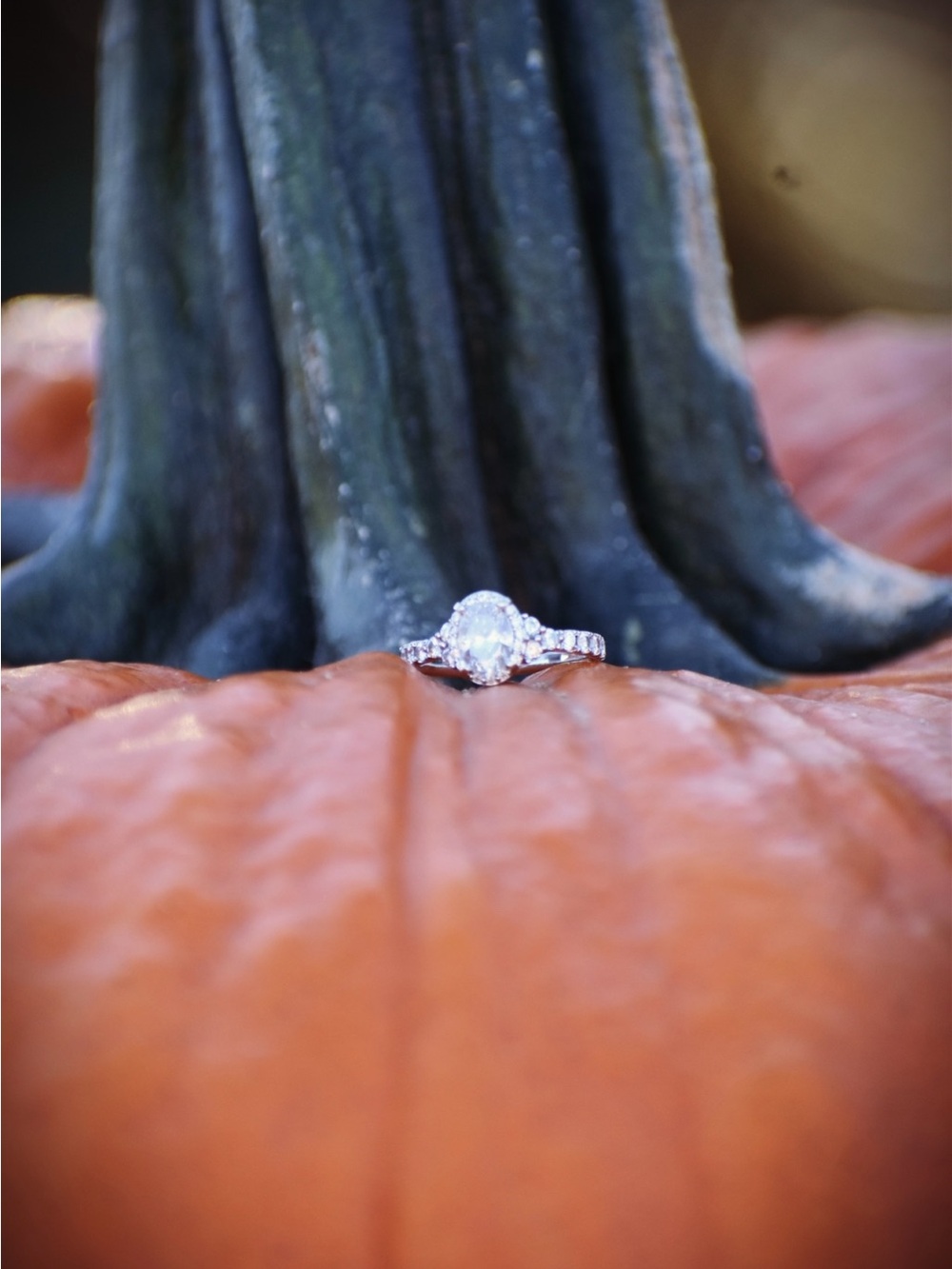 Kay Jewelers Silver diamond Halo and Chevron Stack Rings - White